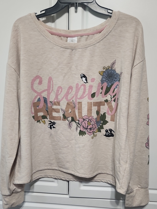 Disney Tops - Disney Sleeping Beauty Floral Graphic Top